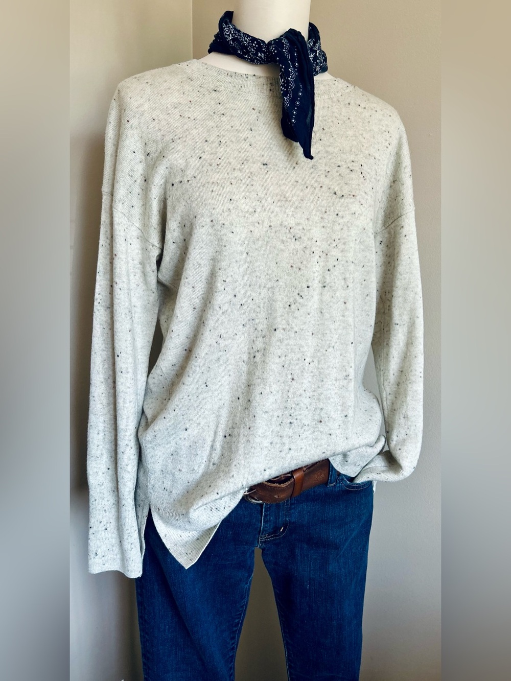 Catherine Malandrino Speckle Pullover